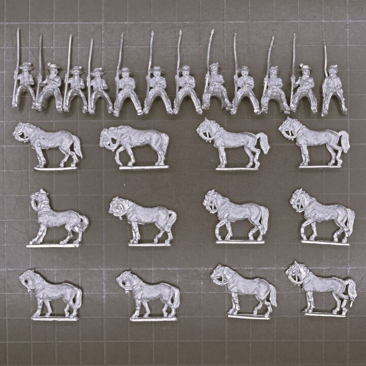 AB Figures, Napoleonic - Mounted Spanish Irregular Lancers