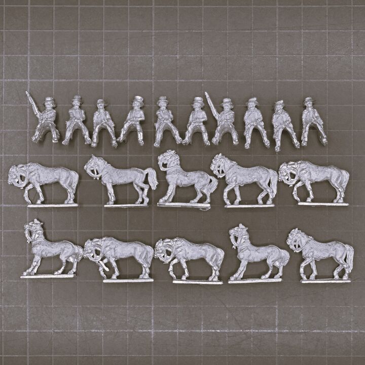 AB Figures, Napoleonic - Mounted Spanish Guerrillas