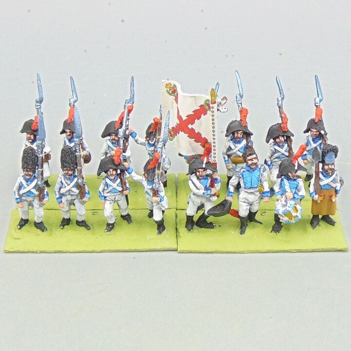 Grade C - Capitan Games - Napoleonic - Spanish Line Infantry Unit