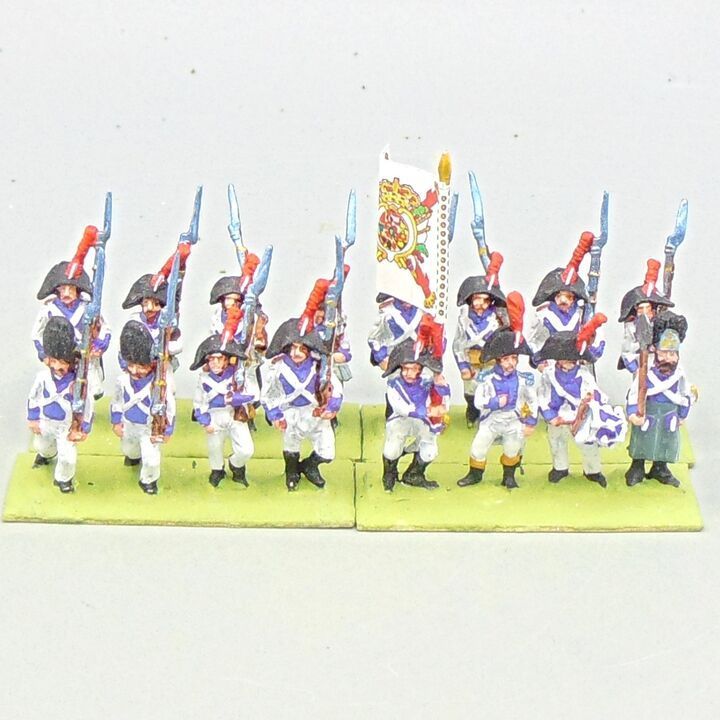 Grade D - Capitan Games - Napoleonic - Spanish Line Infantry Unit