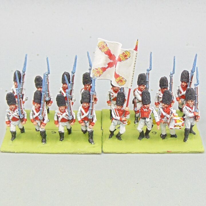 Grade C - Capitan Games - Napoleonic - Spanish Grenadier Infantry Unit