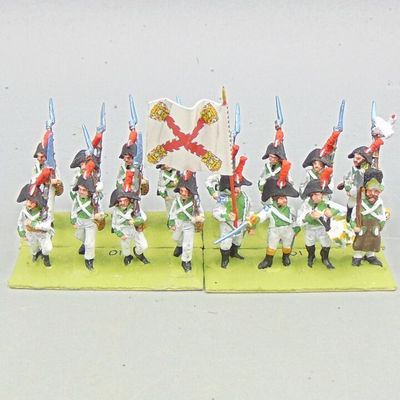 Grade C - Capitan Games - Napoleonic - Spanish Line Infantry Unit