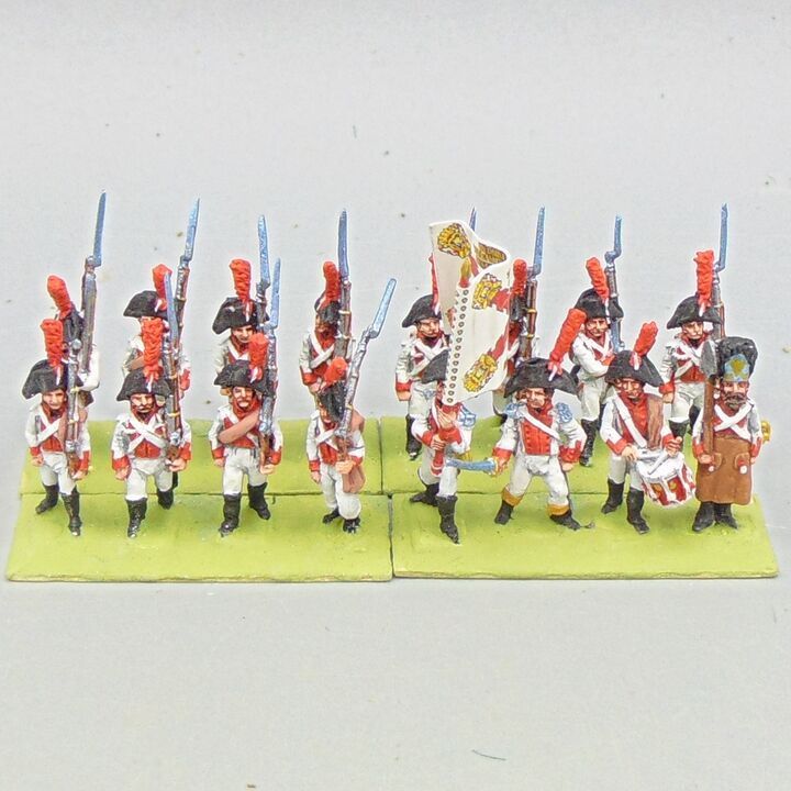 Grade D - Capitan Games - Napoleonic - Spanish Line Infantry Unit