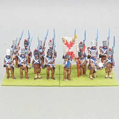 Grade C - Capitan Games - Napoleonic - Spanish Juntas Infantry Unit