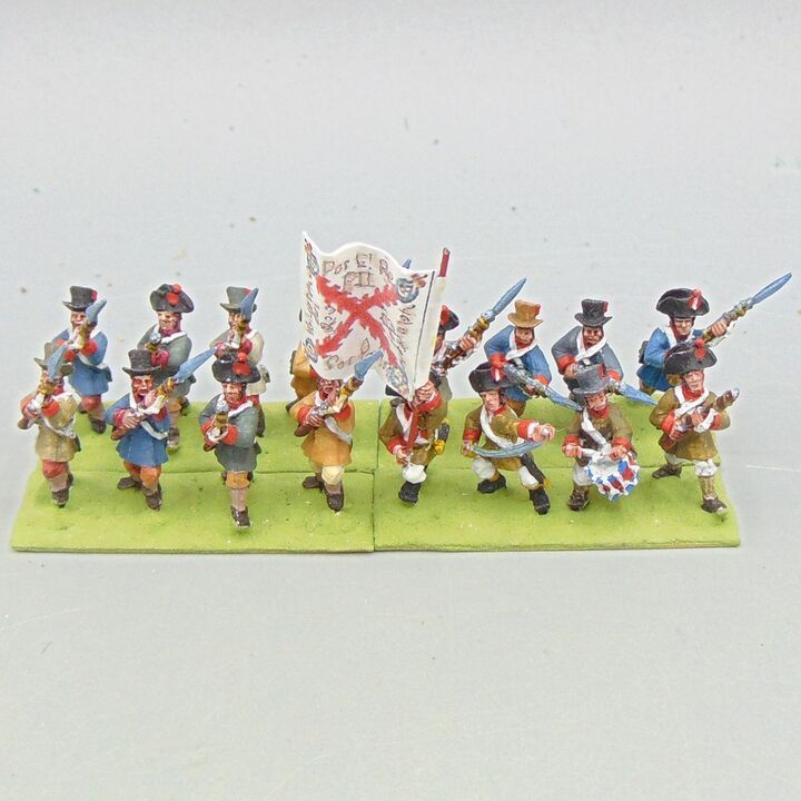 Grade D - Capitan Games - Napoleonic - Spanish Militia Infantry Unit