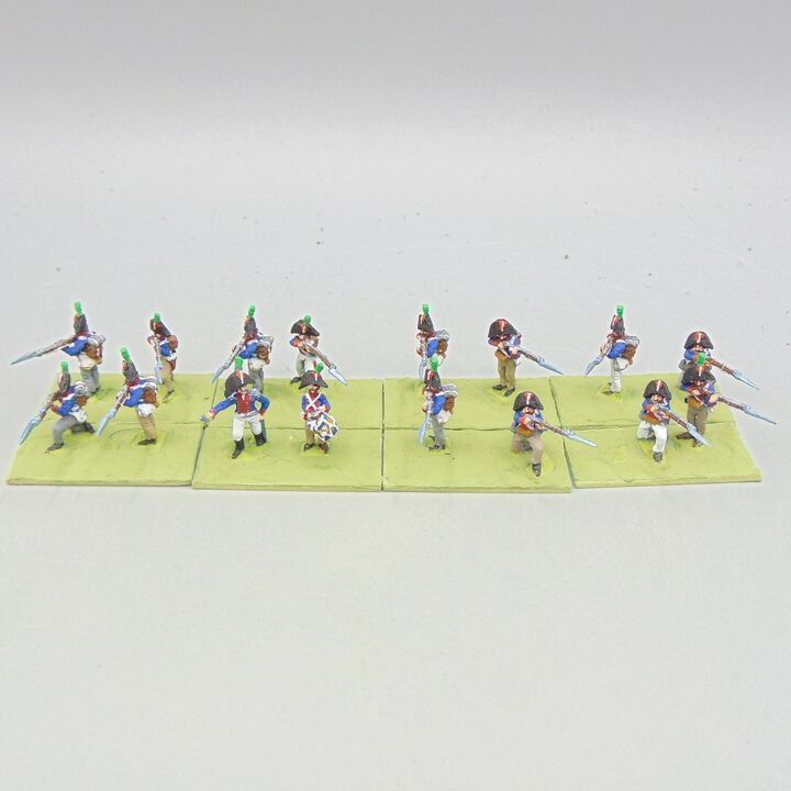 Grade D - Capitan Games - Napoleonic - Spanish Infantry Unit Skirmishing