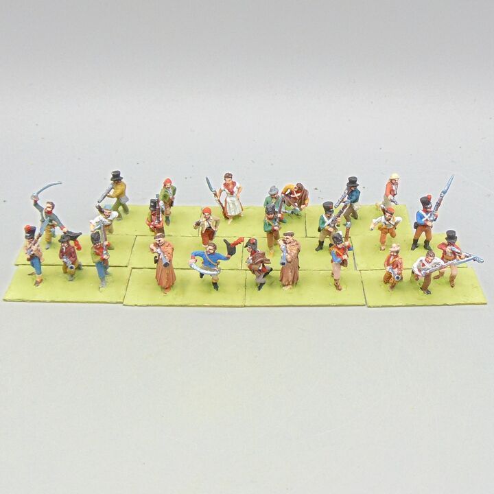 Grade D - Capitan Games - Napoleonic - Spanish Guerrillas Unit