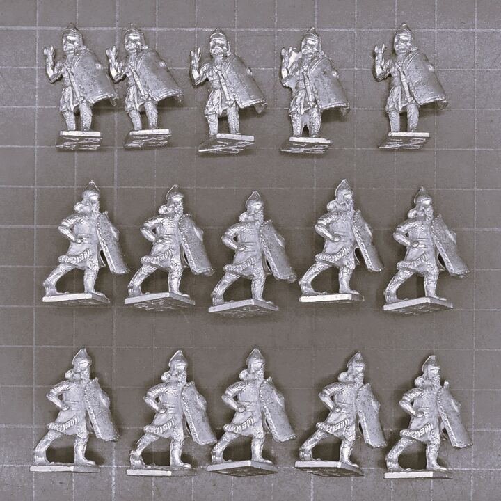 Hinchliffe Figures, Ancient Assyrian: Heavy Infantry