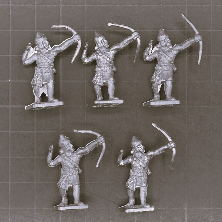 Hinchliffe Figures, Ancient Assyrian: Heavy Archers