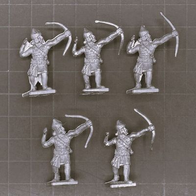 Hinchliffe Figures, Ancient Assyrian: Heavy Archers Hinchliffe Figures, Ancient Assyrian: Heavy Archers