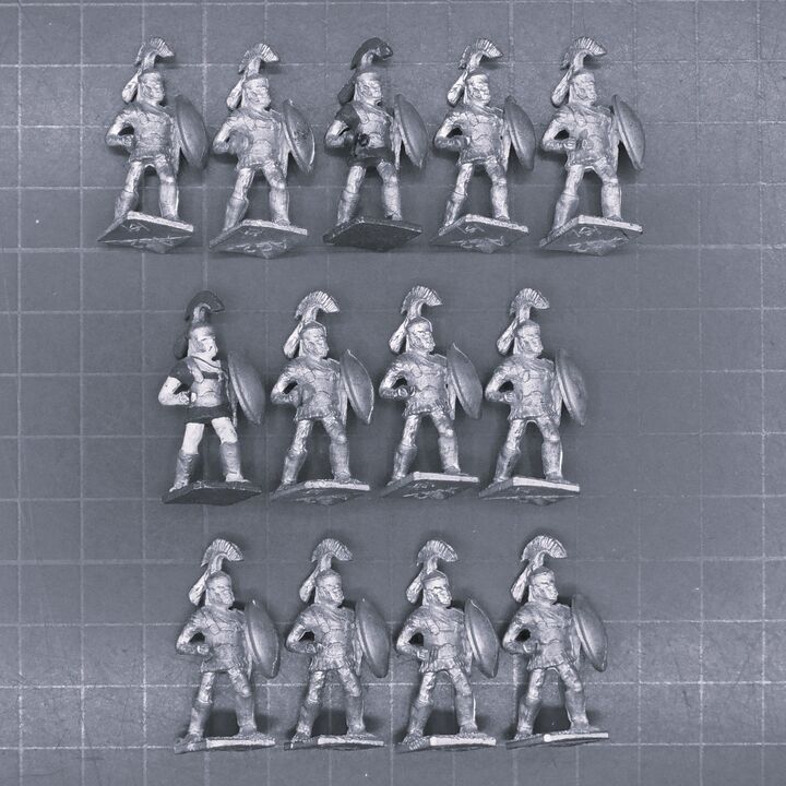 Hinchliffe Figures, Ancient Greek: Spartan Hoplites