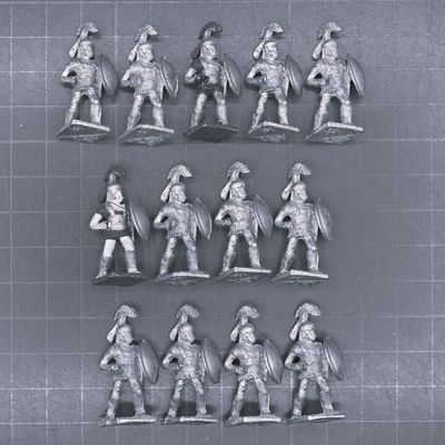 Hinchliffe Figures, Ancient Greek: Spartan Hoplites