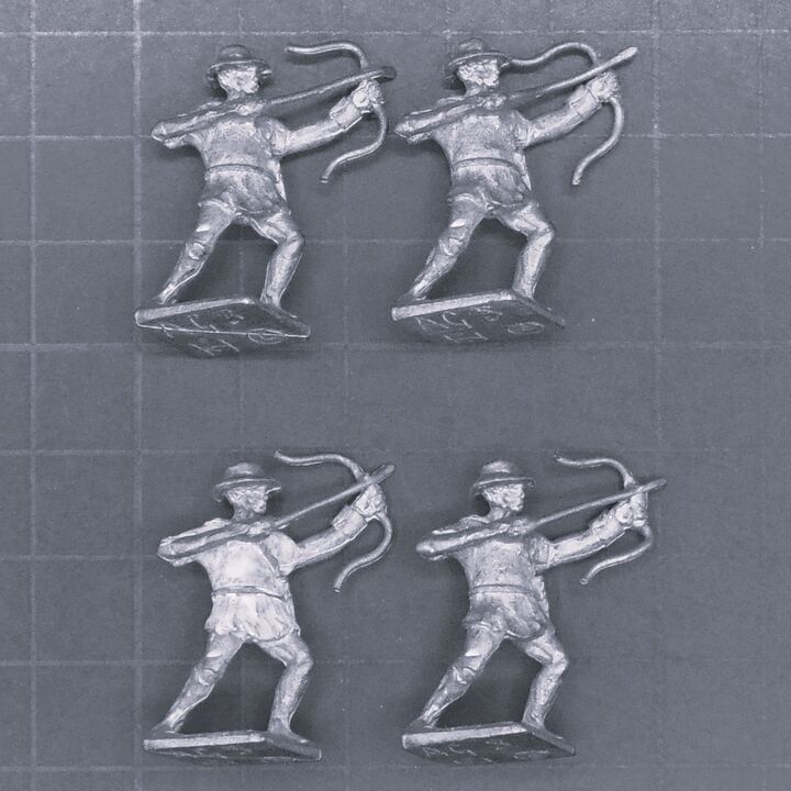 Hinchliffe Figures, Ancient Greek: Cretan Archers