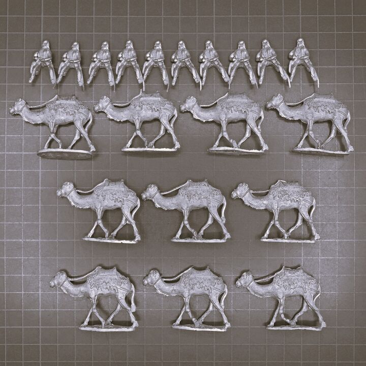 Hinchliffe Figures, Ancient Macedonian: Seleucid Camelry