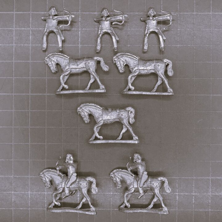 Hinchliffe Figures, Ancient Macedonian: Danae Horse Archers