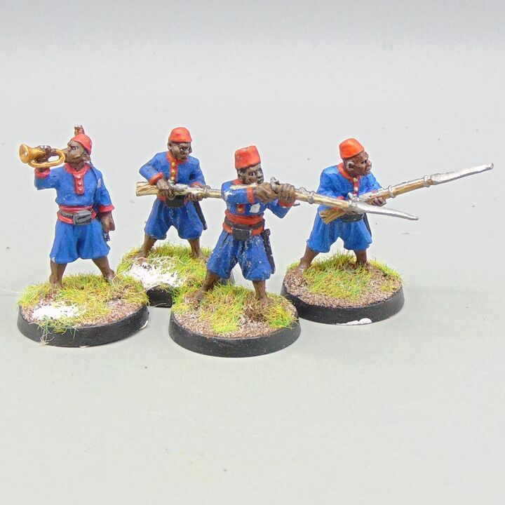 Grade D - Wargames Foundry - Darkest Africa - Askaris