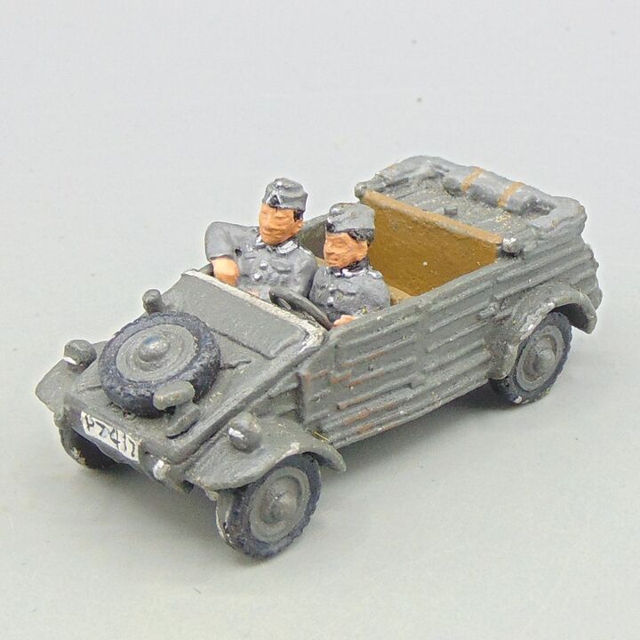 Grade D - Wargames Foundry - WW2 - German Kubelwagon & Crew