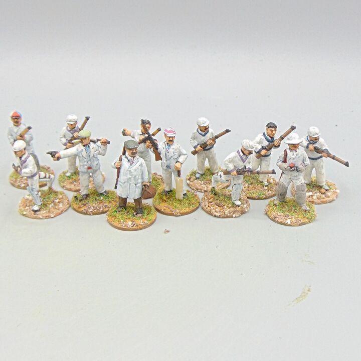 Grade E - Sloppy Jalopy Miniatures - VBCW - Armed Cricketers