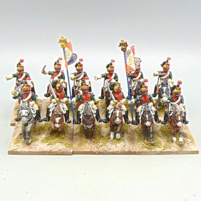 Grade B - Front Rank Miniatures - Napoleonic - French Dragoons Unit