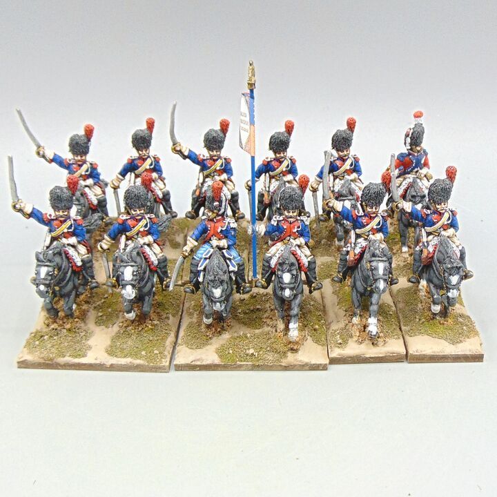 Grade B - Front Rank Miniatures - Napoleonic - French Carabiniers Unit (Pre 1809)