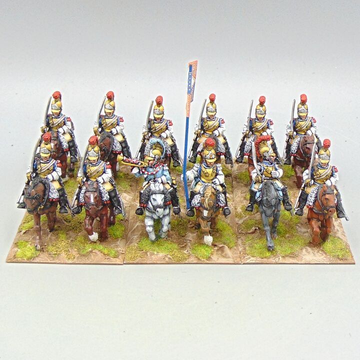 Grade B - Front Rank Miniatures - Napoleonic - French Carabiniers Unit (1809-1815)