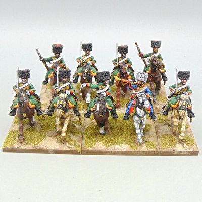 Grade B - Wargames Foundry - Napoleonic - French Guard Chasseurs a Cheval Grade B - Wargames Foundry - Napoleonic - French Guard Chasseurs a Cheval