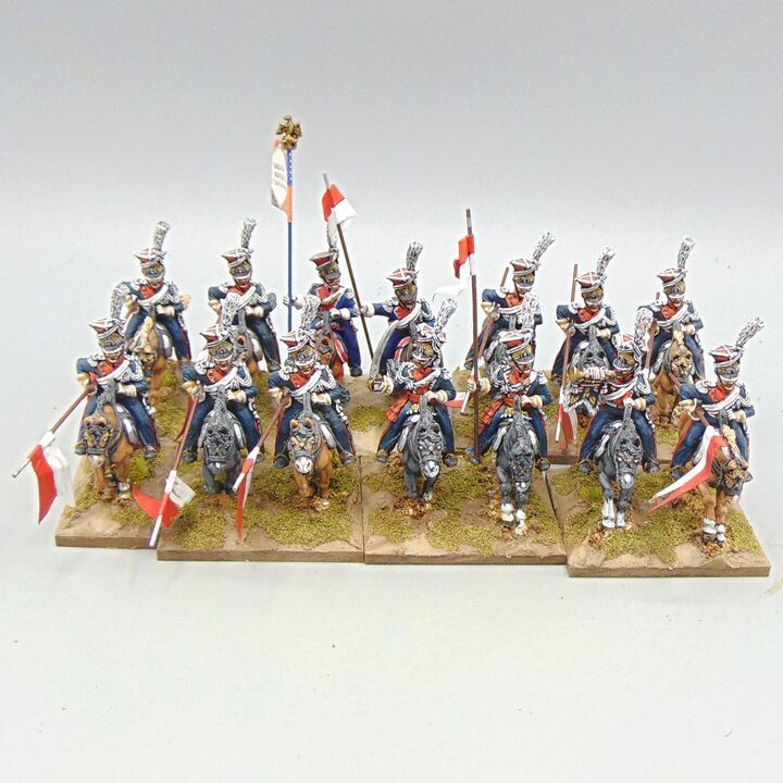 Grade B - Front Rank Miniatures - Napoleonic - Polish Lancers Unit of the French Imperial Guard