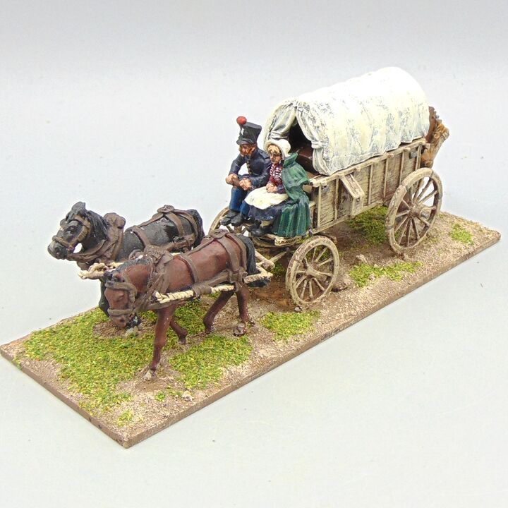 Grade C - Perry Miniatures - Napoleonic - French Supply Wagon
