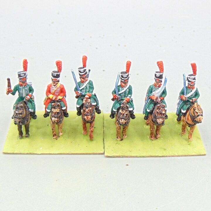 Grade C - Eureka Miniatures - Napoleonic - Spanish Cazadores a Caballo Unit