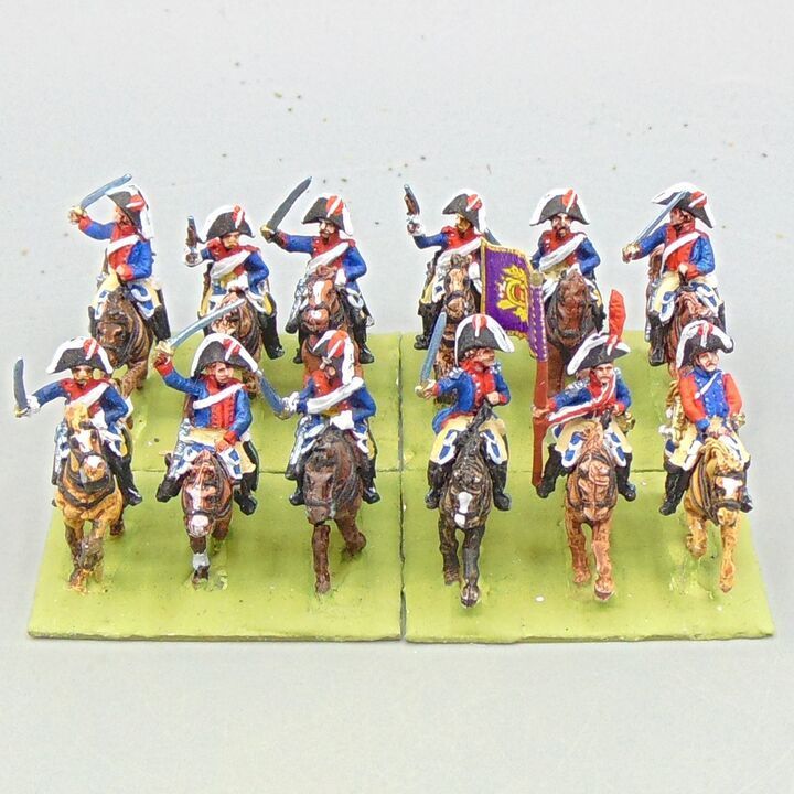 Grade D - Capitan Games - Napoleonic - Spanish Line Cavalry/Dragoons Unit