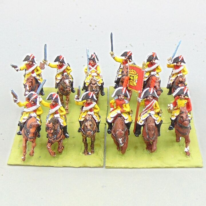 Grade D - Capitan Games - Napoleonic - Spanish Line Cavalry/Dragoons Unit