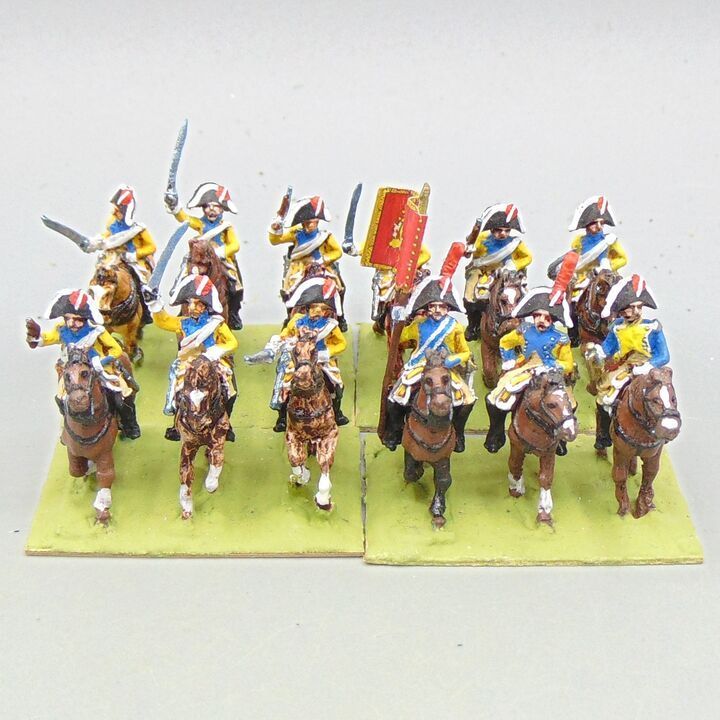 Grade D - Capitan Games - Napoleonic - Spanish Line Cavalry/Dragoons Unit