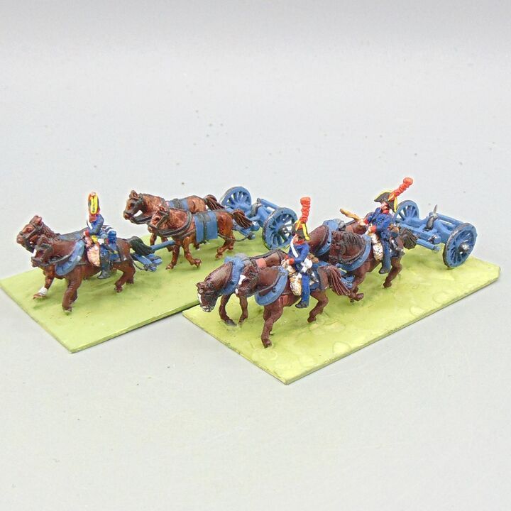 Grade D - Essex Miniatures - Napoleonic - Spanish Artillery Limbers
