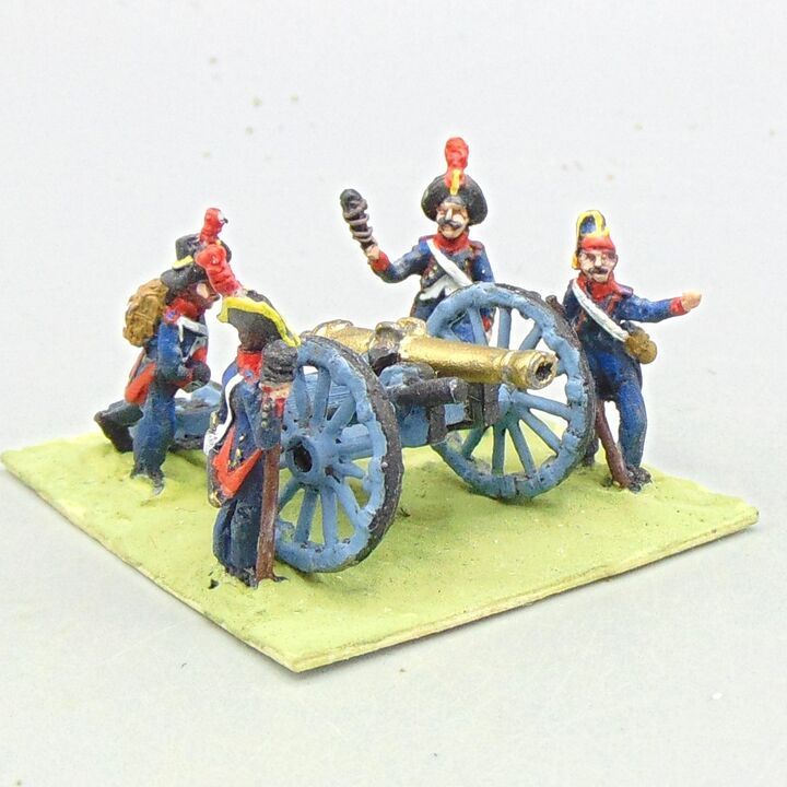 Grade D - Capitan Games - Napoleonic - Spanish Field Gun & Crew