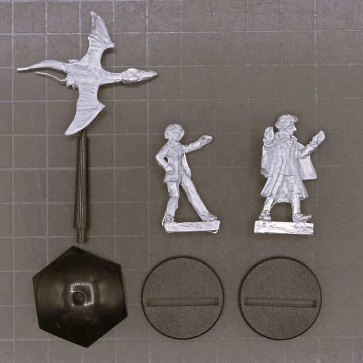 Black Tree Design, Dr Who: 2nd Doctor, Sarah-Jane & Pterdocatyl
