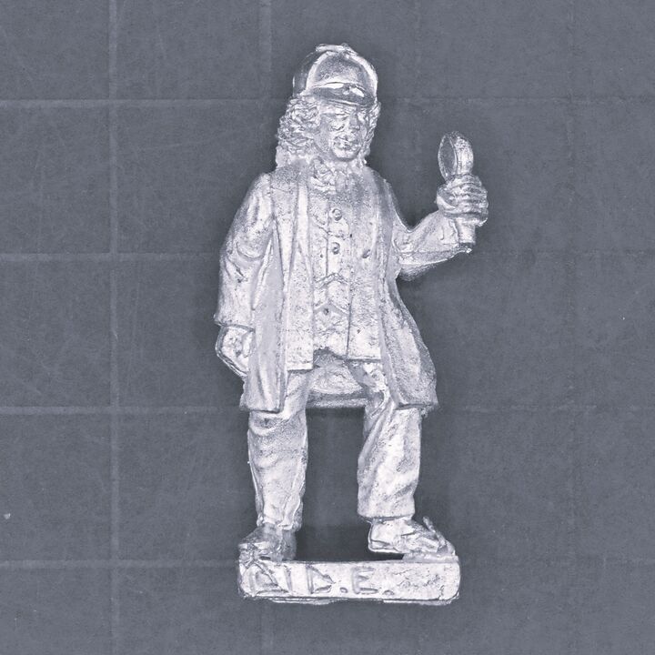 Black Tree Design, Dr Who: 4th Doctor in Sherlock Holmes Hat Black Tree Design, Dr Who: 4th Doctor in Sherlock Holmes Hat