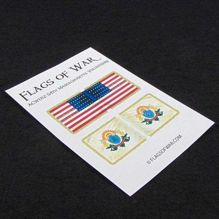28mm, Flags of War, ACW: Union 54th Massachusetts Volunteers