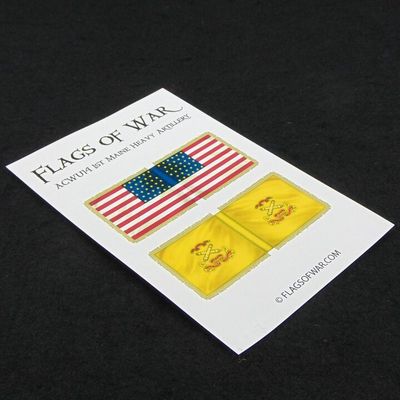 28mm, Flags of War, ACW: Union 1st Maine Heavy Artillery 28mm, Flags of War, ACW: Union 1st Maine Heavy Artillery