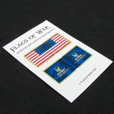 28mm, Flags of War, ACW: Union 19th Indiana (Iron Brigade) 28mm, Flags of War, ACW: Union 19th Indiana (Iron Brigade)