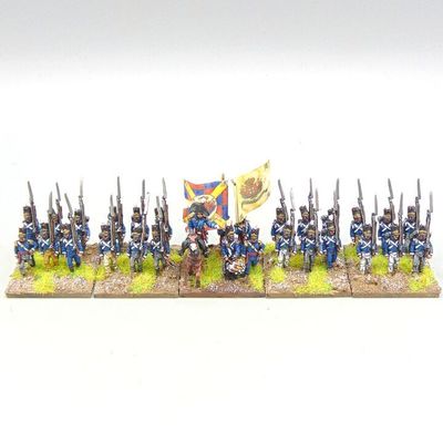 Grade A - AB Figures - Napoleonic - Portuguese Line Infantry Unit