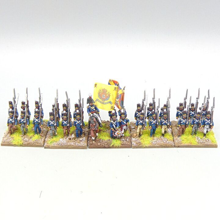 Grade A - AB Figures - Napoleonic - Portuguese Line Infantry Unit