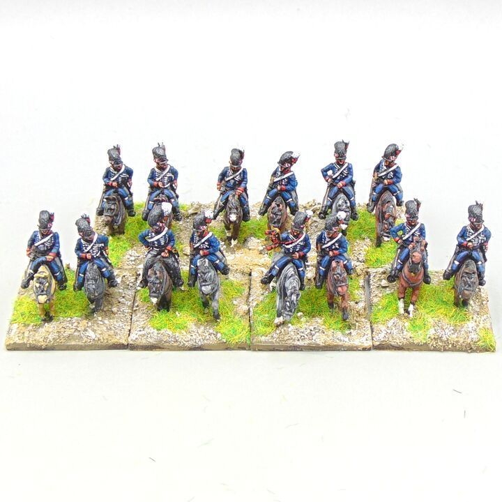Grade A - AB Figures - Napoleonic - British Light Dragoon Unit