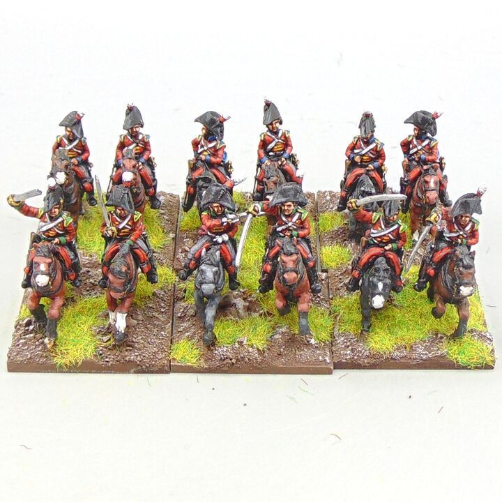 Grade A - AB Figures - Napoleonic - British Dragoon Unit