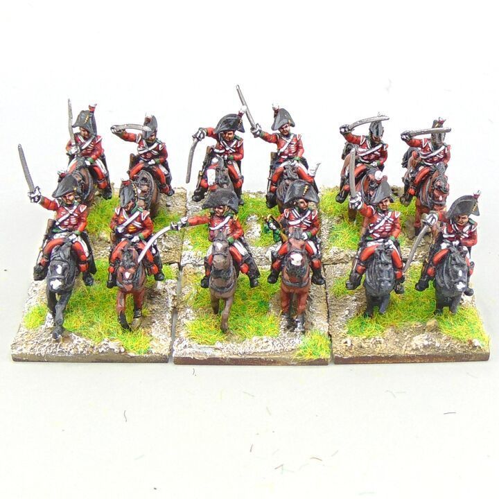 Grade A - AB Figures - Napoleonic - British Dragoon Unit