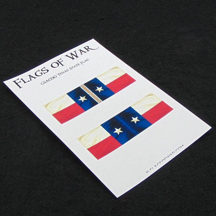 28mm, Flags of War, ACW: Confederate - Texas State Flag