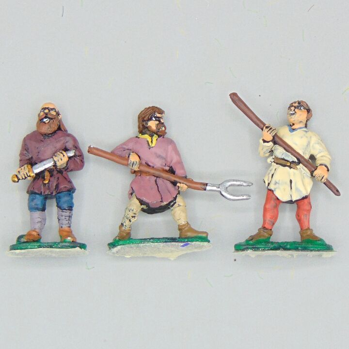 Grade D - Black Tree Design - Early Medieval - Armed Peasants
