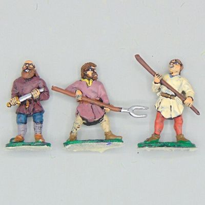 Grade D - Black Tree Design - Early Medieval - Armed Peasants