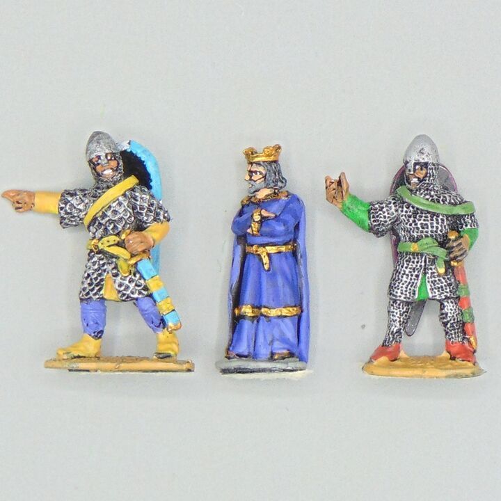 Grade D - Black Tree Design - Early Medieval - King, Advisor & Standard Bearer