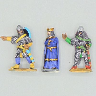Grade D - Black Tree Design - Early Medieval - King, Advisor & Standard Bearer