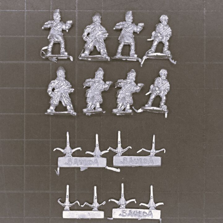 Baueda Miniatures, Dark Ages: Norman Crossbowmen